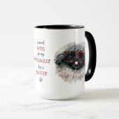 M.ペキング懸命のワーキングドッグ マグカップ (正面右)