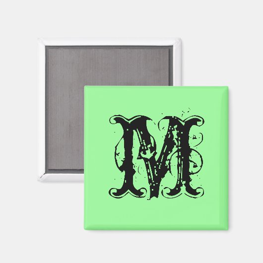 M マグネット (正面/裏面)