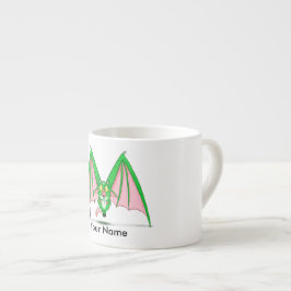 "M"モンスターが付いているパーソナライズなエスプレッソのマグ エスプレッソカップ