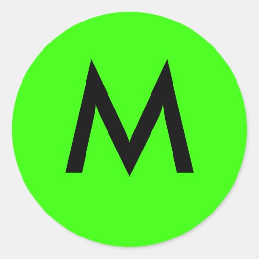 M ラウンドシール (正面)