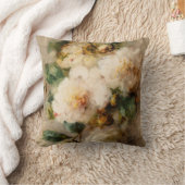 M.ルーゼンブームによる椿のスプレー クッション (ブランケット)