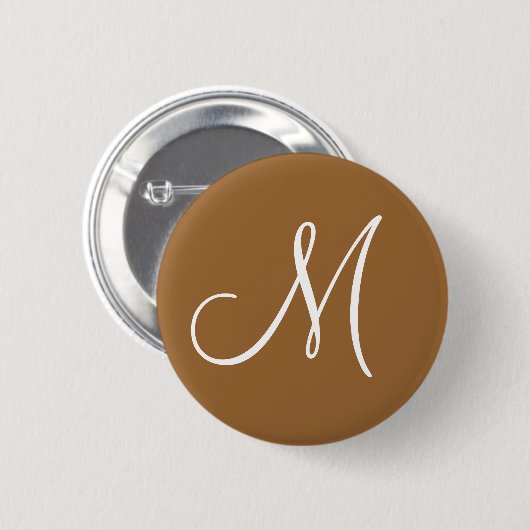 M 缶バッジ (正面&裏面)