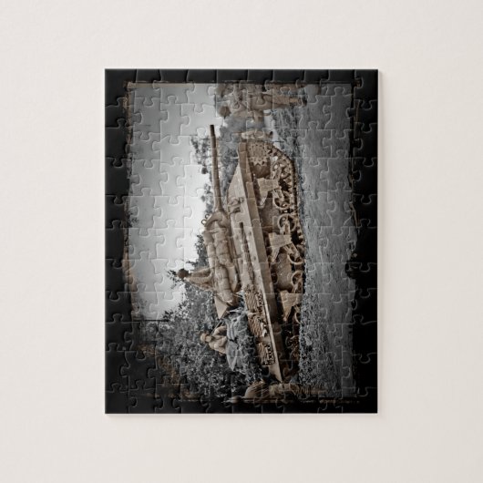 M-10戦車駆逐艦第二次世界大戦 ジグソーパズル (縦)