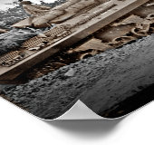 M-10戦車駆逐艦第二次世界大戦 ポスター (角)