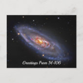 M-106からの挨拶 ポストカード (正面)