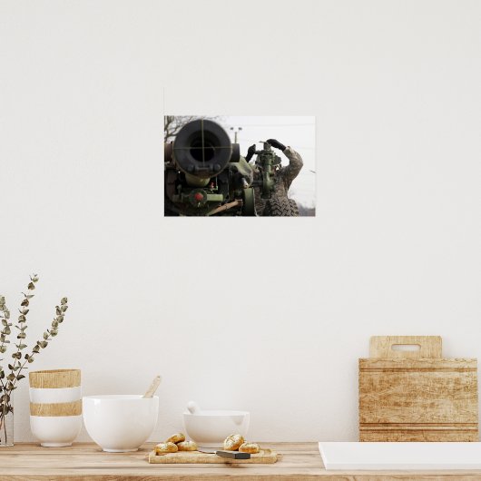 M-119A2 Howitzer ポスター (キッチン)