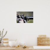 M-16A2の室から丸が飛び出す ポスター (キッチン)