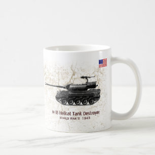 M-18 Hellcatタンク破壊者タンク コーヒーマグカップ