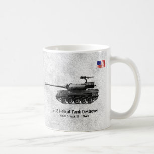M-18 Hellcatタンク破壊者タンク コーヒーマグカップ