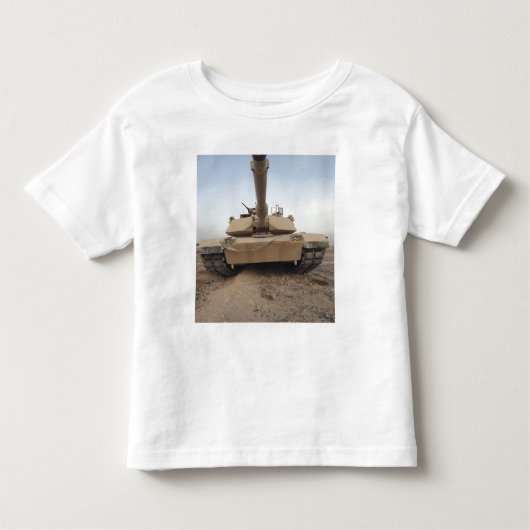 M-1A1主戦車 トドラーTシャツ (正面)