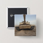 M-1A1主戦車 缶バッジ (正面&裏面)