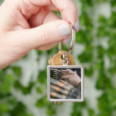 M-240Gから3000ラウンド以上が発射された キーホルダー (手)