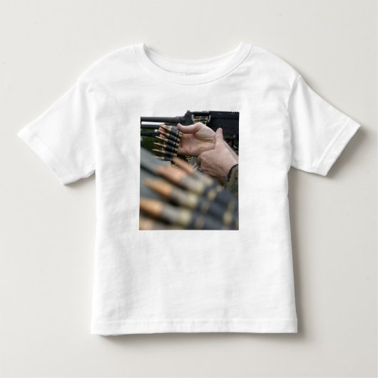 M-240Gから3000ラウンド以上が発射された トドラーTシャツ (正面)
