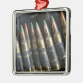 M-249分隊の自動weaのためのベルト弾 メタルオーナメント (左)