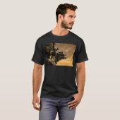 M-4ライフルから発射される貝の包装 Tシャツ (正面フル)