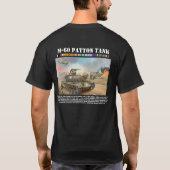 M-60 PATTONタンクティー Tシャツ (裏面)