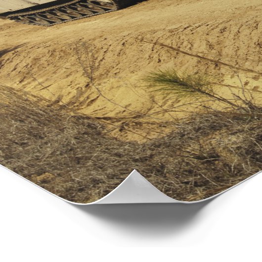 M-88回収車がM992を牽引し始める ポスター (角)