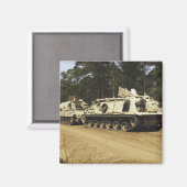 M-88回収車がM992を牽引し始める マグネット (正面/裏面)