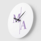 M & A Clock ラージ壁時計 (傾斜)