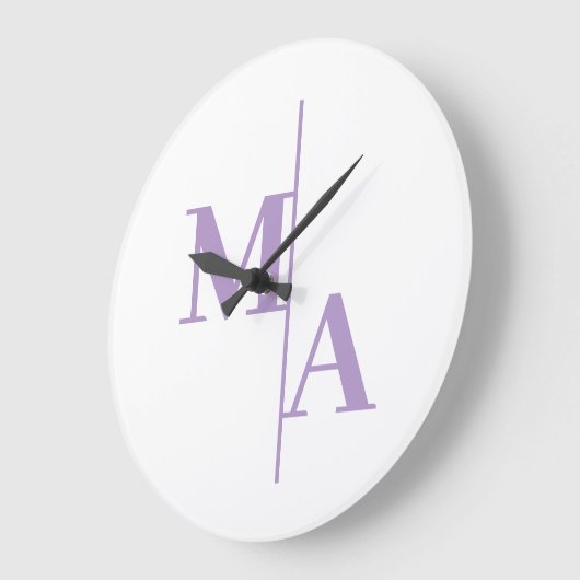 M & A Clock ラージ壁時計 (傾斜)