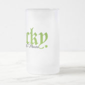 M A R I N Eと恋に恵まれている フロストグラスビールジョッキ (中央)