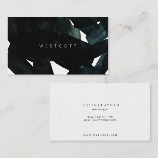 M A R I N.E. 名刺 (正面/裏面)