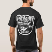 M.C.202メンズベーシックTシャツ Tシャツ (裏面)