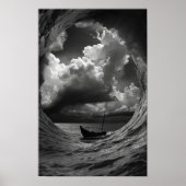 M.C. Escher繰り返しインスパイア船転倒ポスター ポスター (正面)