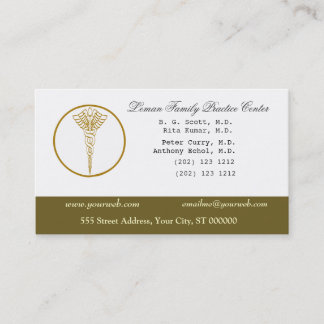 M.D.医師医務室およびアポイントメント 予約カード