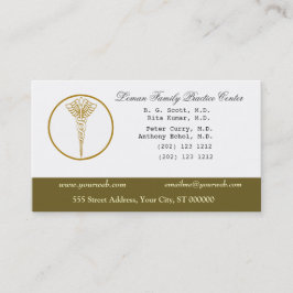 M.D.医師医務室およびアポイントメント 予約カード