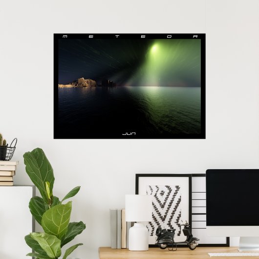 M E T E O R ポスター (ホームオフィス)