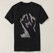 M Fラング Tシャツ (デザイン正面)