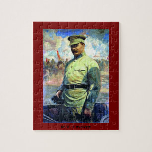 M. Frunze – ソ連将校、赤軍 – CCCP、ソ連 ジグソーパズル