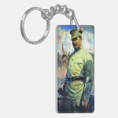 M. Frunze – ソ連陸軍士官、赤軍創立者 キーホルダー (正面左)