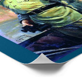 M. Frunze – ソ連陸軍士官、赤軍創立者 ポスター (角)