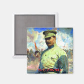 M. Frunze – ソ連陸軍将校、ソ連赤軍 マグネット (正面/裏面)