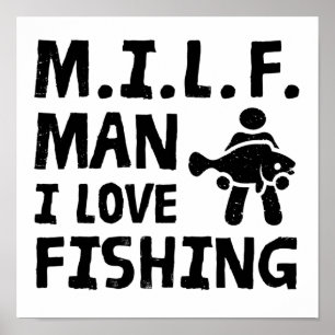 M.I.L.F – 男性I愛する魚釣り ポスター