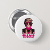 M.i.l.f Man I love Felons おもしろい Pink Bubble Gum Tr 缶バッジ (正面&裏面)