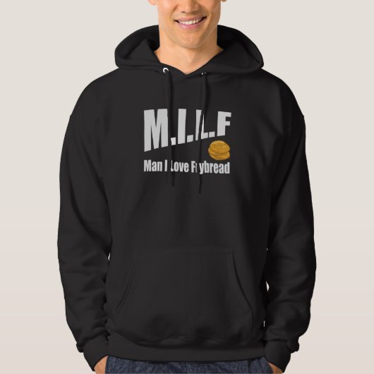 M I L F Man I Love Frybread パーカ (正面)