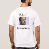 M.I.L.F. Tシャツ (裏面)