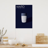 M is for Maito, Finnish for Milk. ポスター (キッチン)