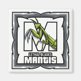 M is for Mantis – GTAスタイルのABC学習 マグネット