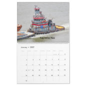 M Ix of Tugs on The Hudson River 2026 Calendar カレンダー (1月 2027)