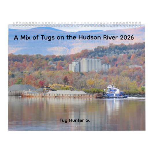 M Ix of Tugs on The Hudson River 2026 Calendar カレンダー (カバー)