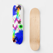m kのskatebord スケートボード (正面)