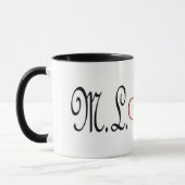 M.L.ニューマンのコーヒー・マグ マグカップ (左)