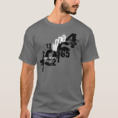 M - leafBuilderの伝説の緑ドラゴンの暗闇のティー Tシャツ (正面)