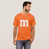 M&Mグループコスチュームカーニバル変装ハロウィーン Tシャツ (正面フル)