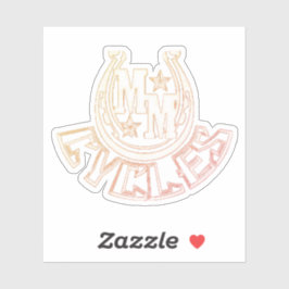 M&Mサイクルデカール シール