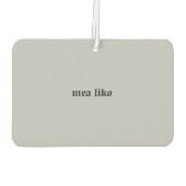 M&M カーエアーフレッシュナー (裏面)